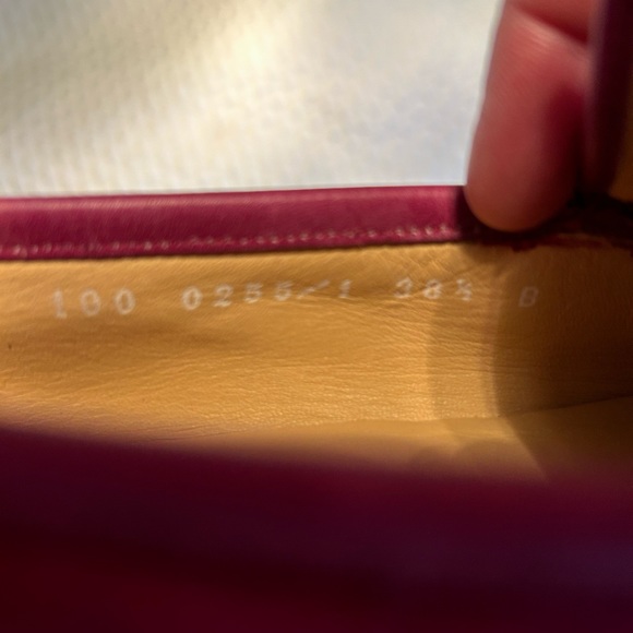 Vintage Pink Suede Gucci Loafers - Picture 8 of 9